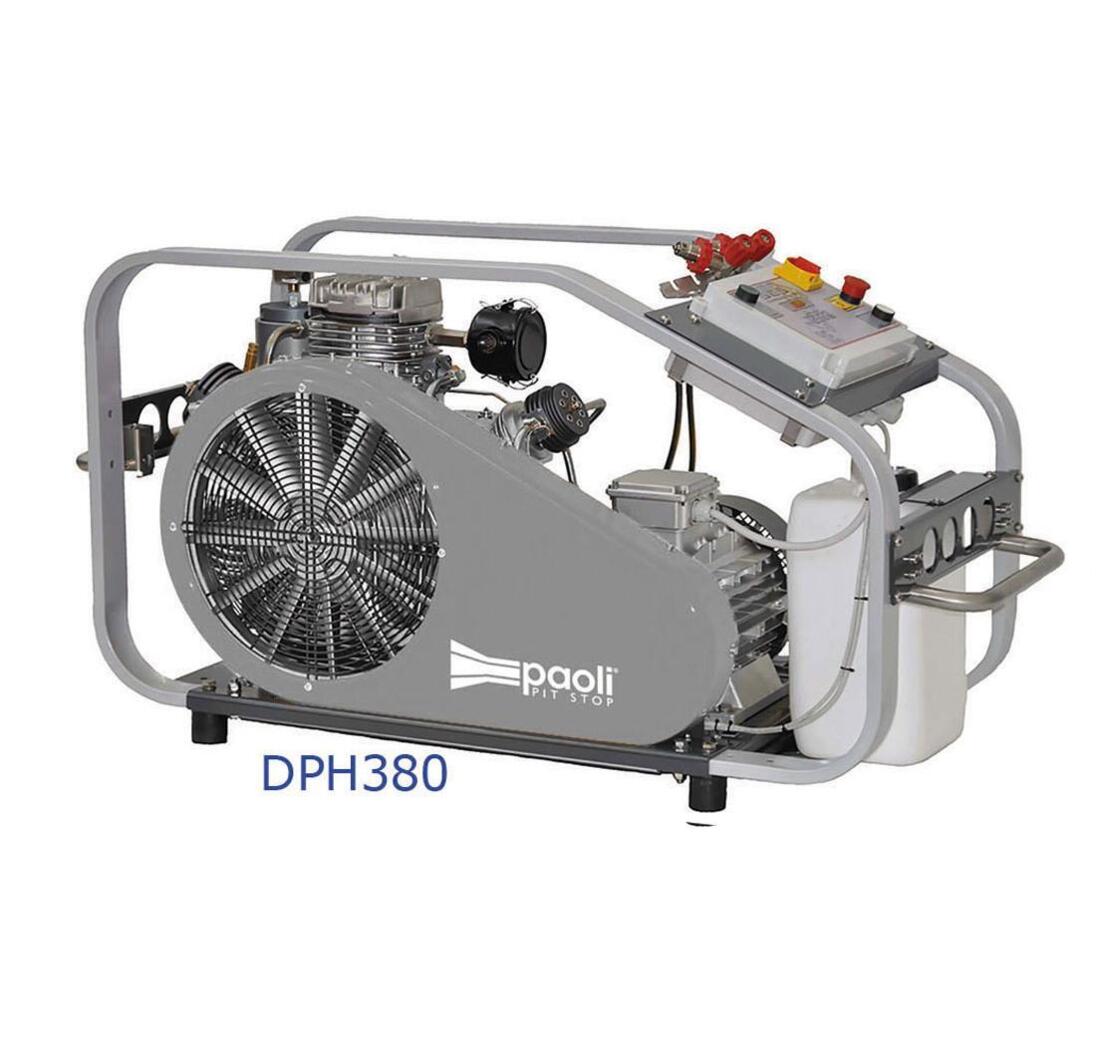 Compresor de botella (eléctrico) DPH380 5,5 kW, 300 bares
