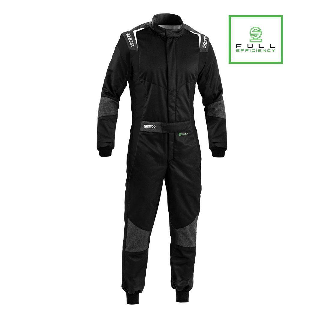 Mono FUTURA de Sparco, negro/gris, talla 48