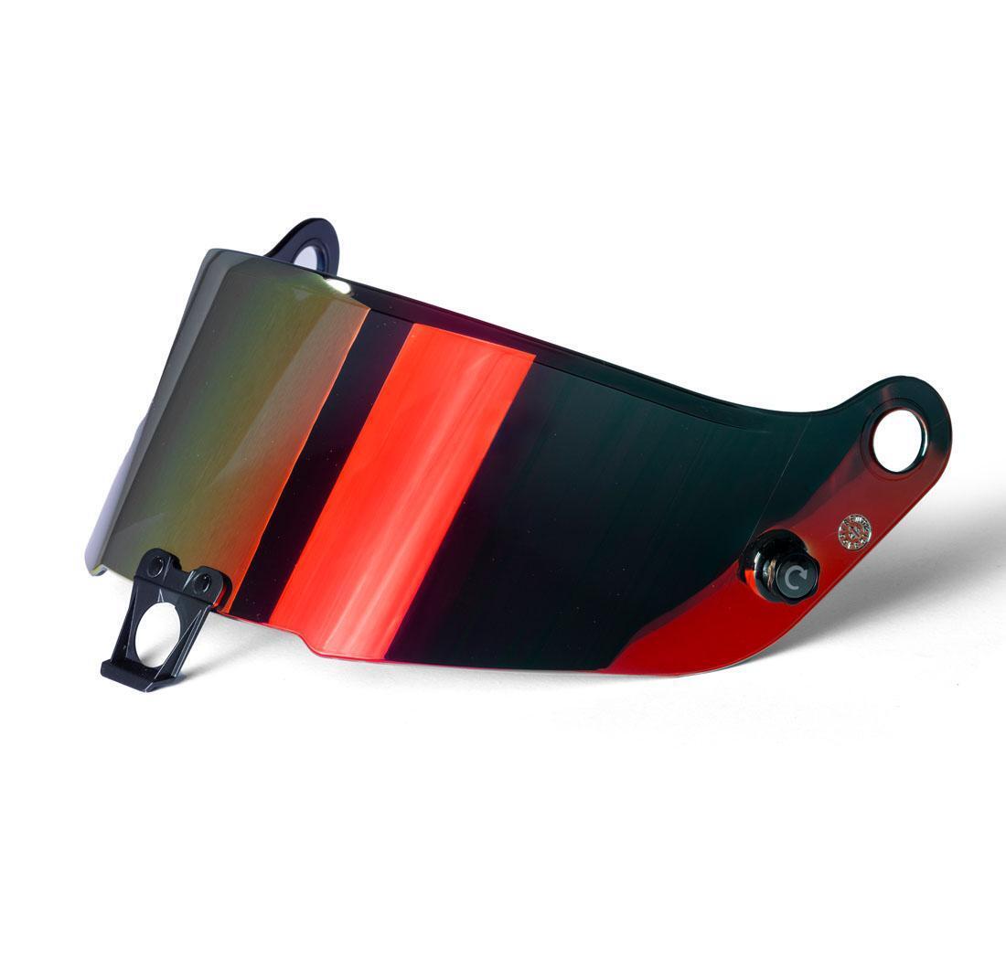 Visera para cascos STEALTH RF + STEALTH RF Carbon - spectrum red