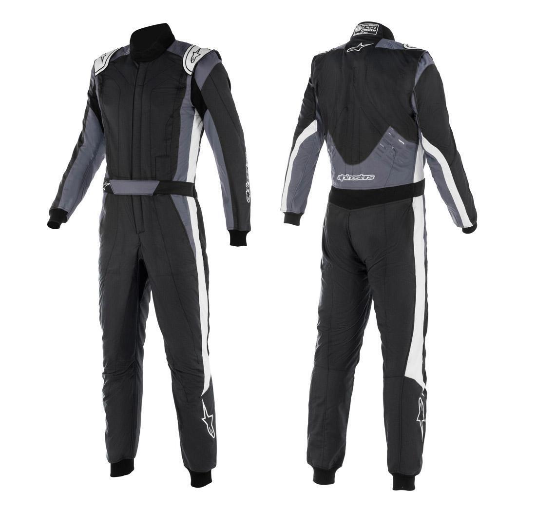 Mono Alpinestars GP PRO COMP v2 negro/gris/blanco - Talla 44