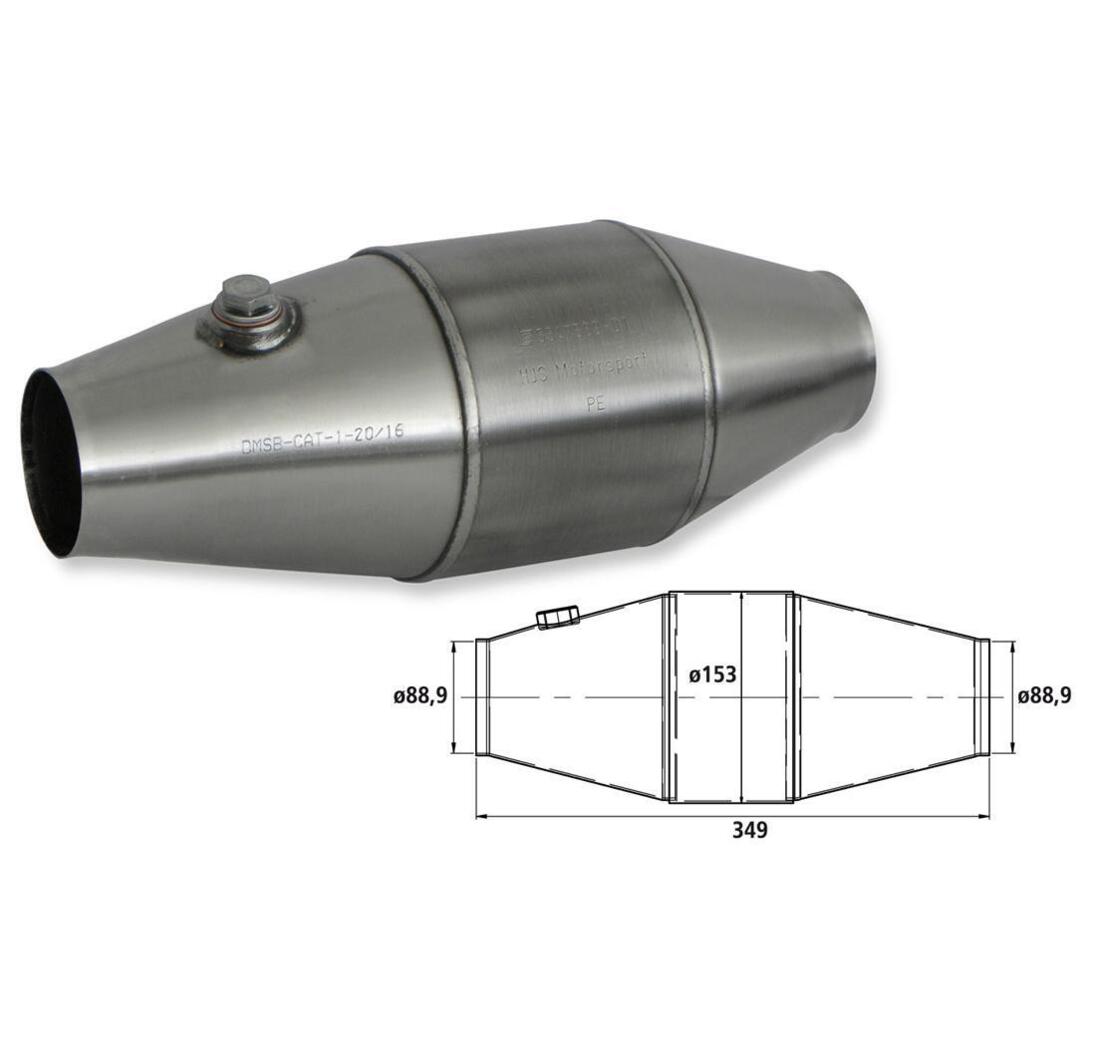 Motorsport Catalysts HJS PE design