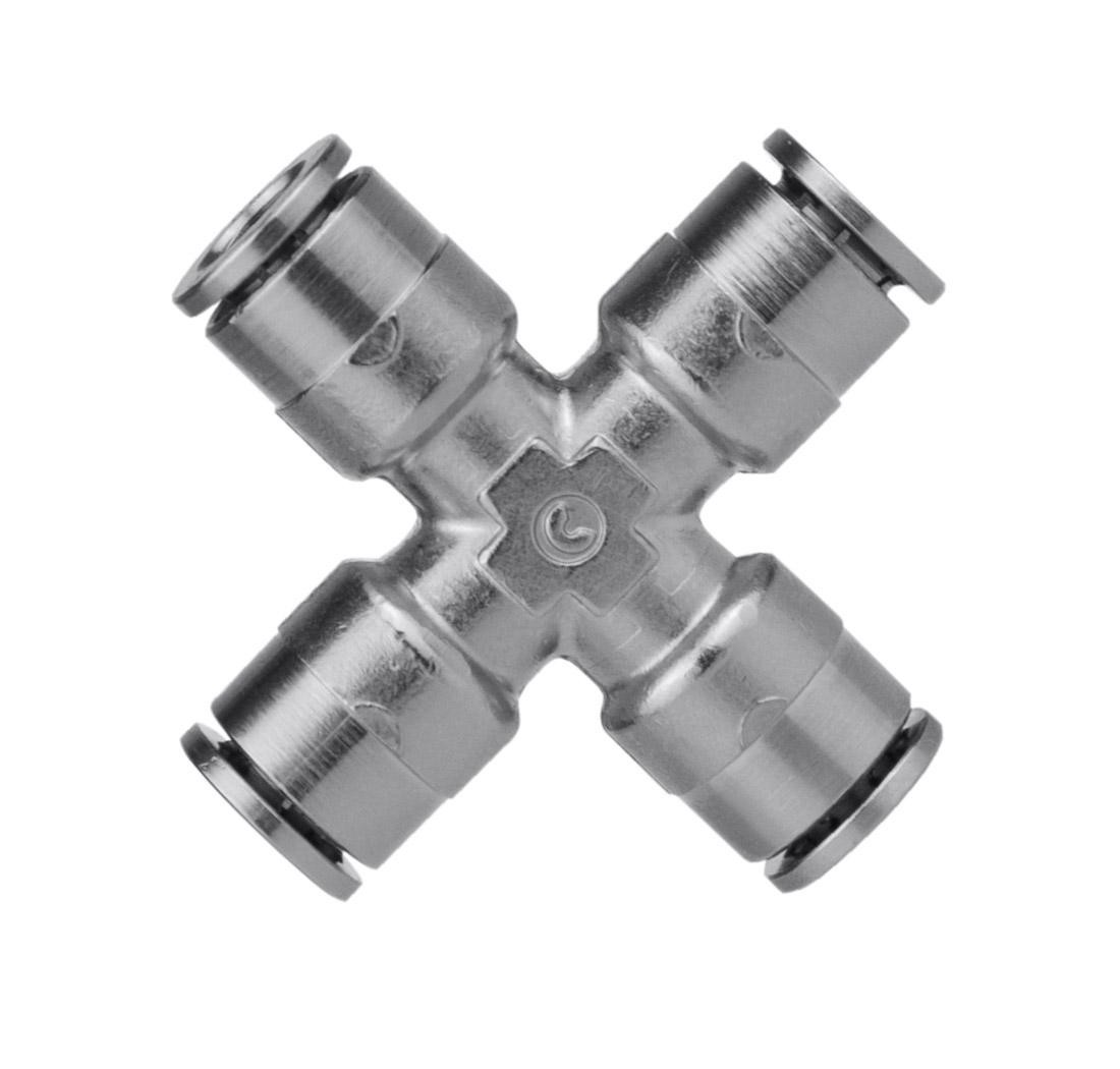 10mm 4 Way Equal Cross Connector for Zero2000