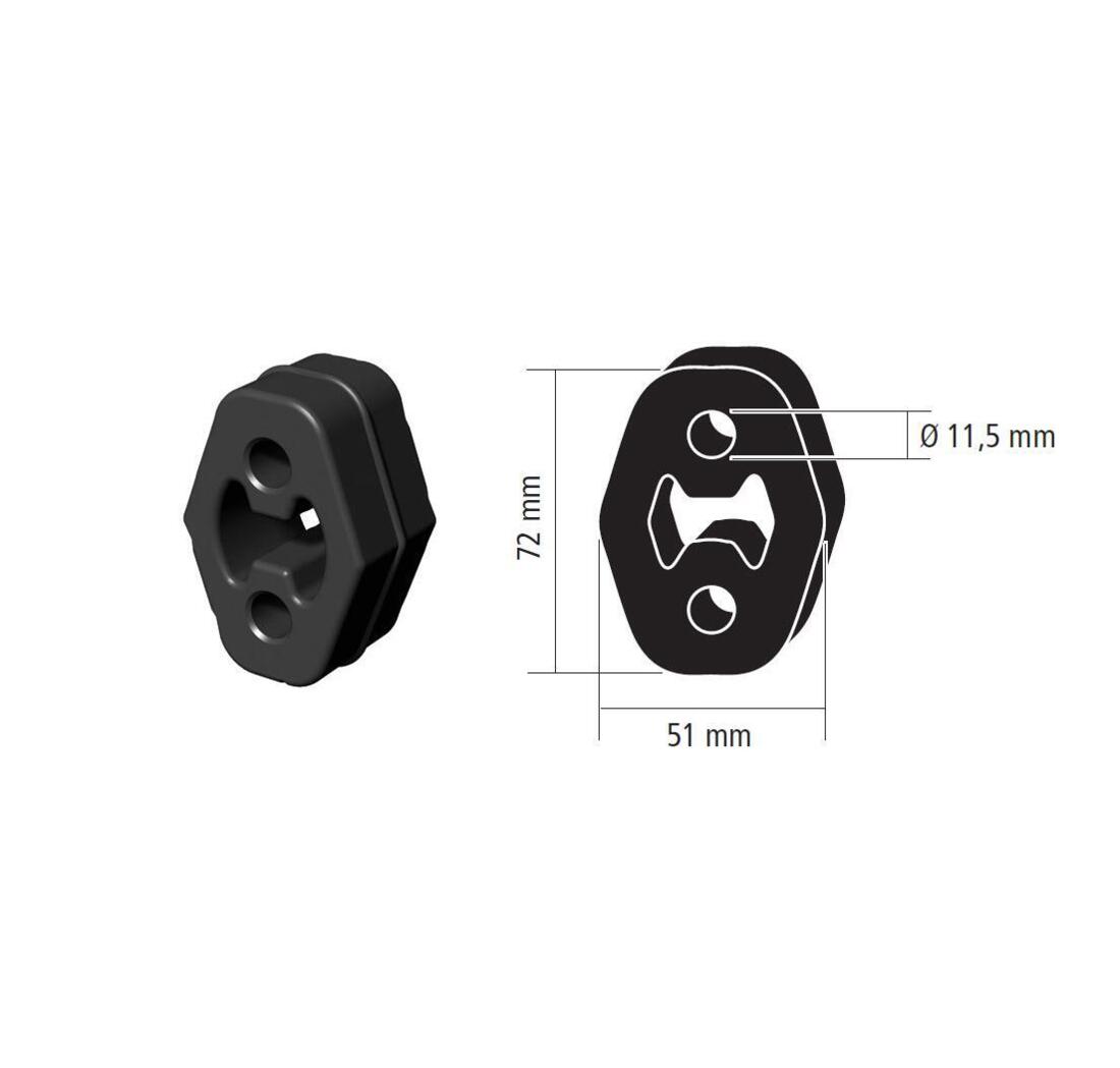 Rubber Pads HJS Rubber Pads