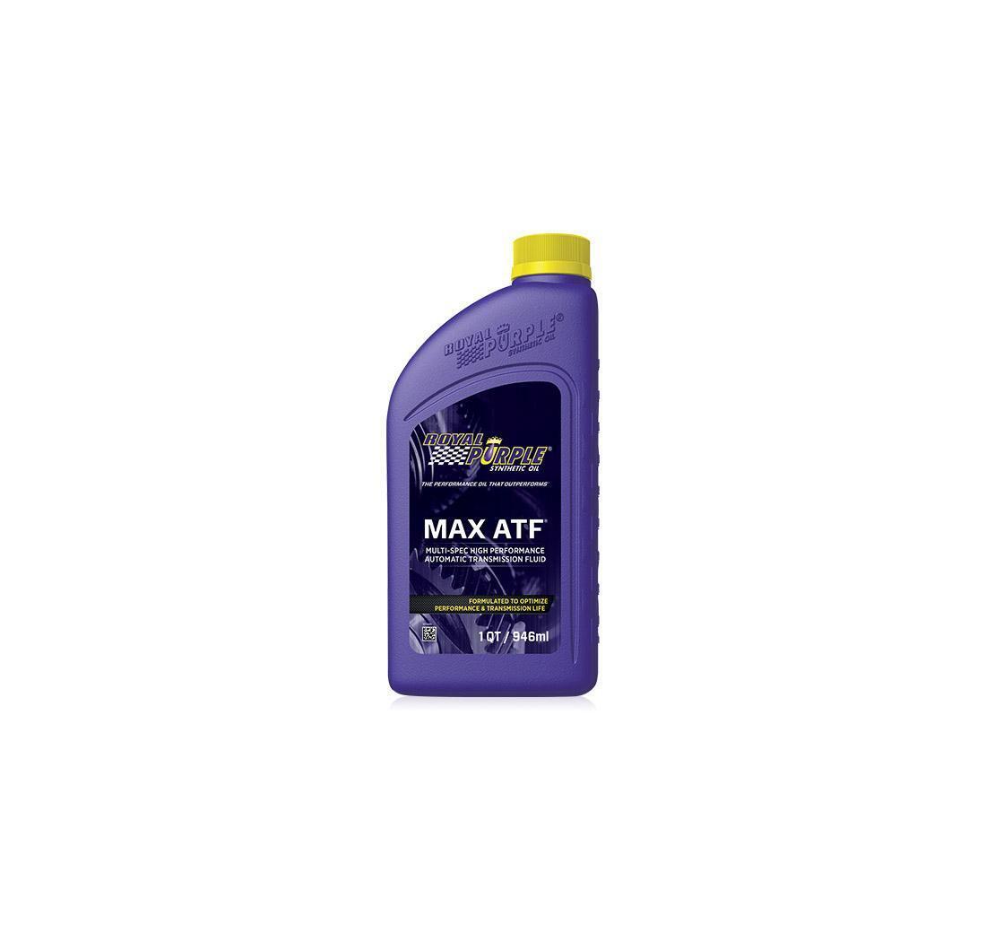  Royal Purple 01320 / 301143 Max ATF Synthetic High Performance  Automatic Transmission Fluid with High Film Strength - 1 qt (Case of 3) :  Automotive