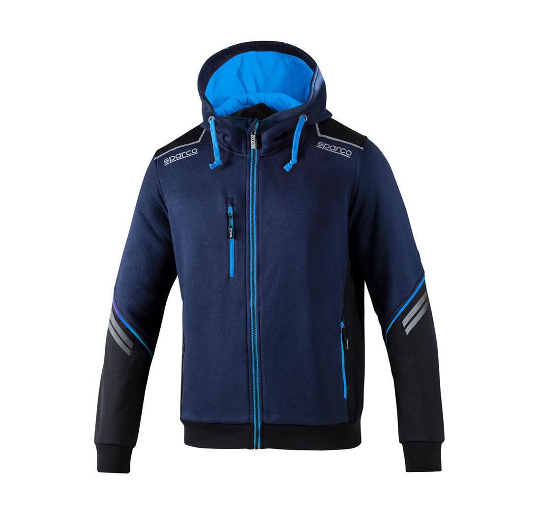 Sudadera técnica TECH HOODED FULL ZIP Colorado - azul marino/azul L