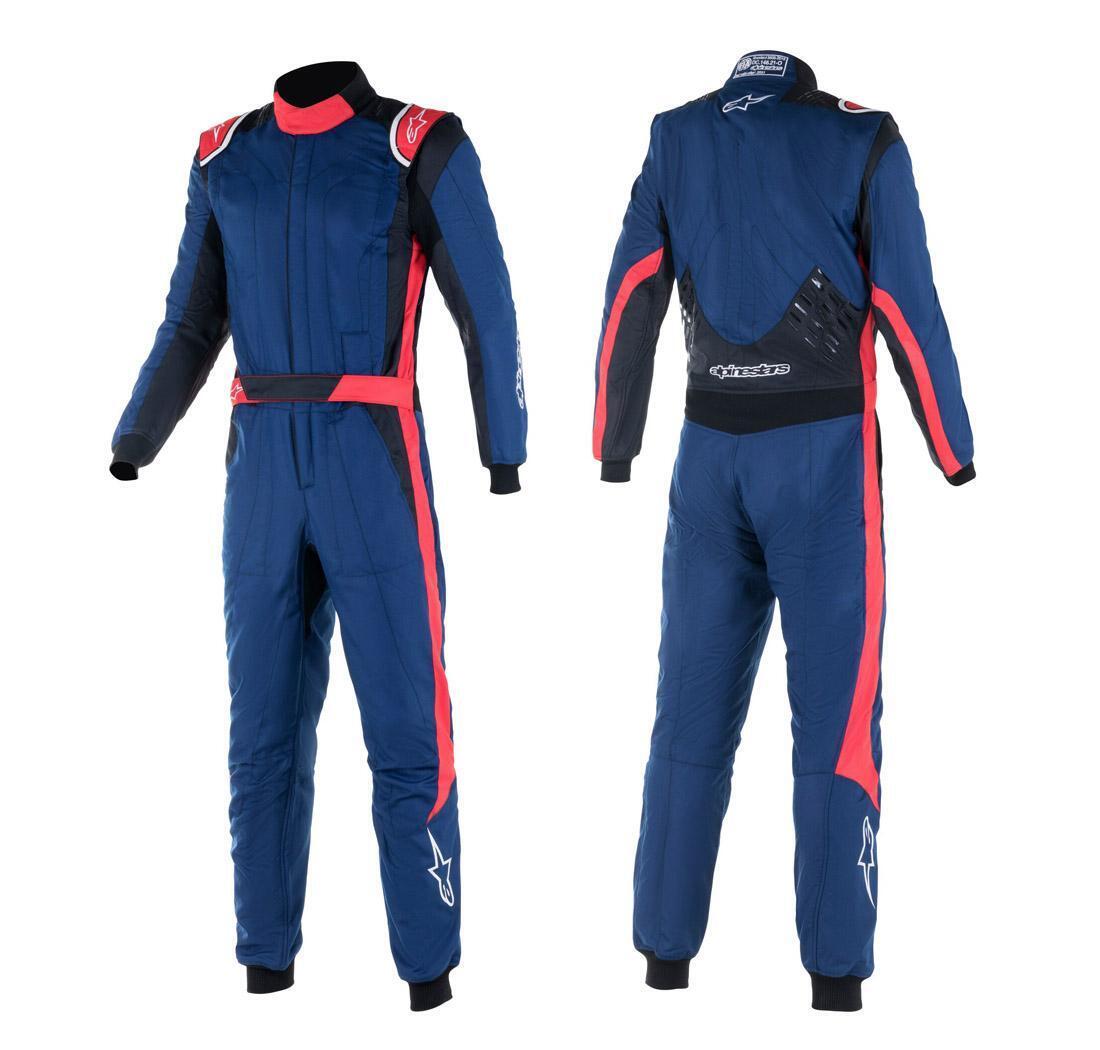 Mono Alpinestars GP PRO COMP v2 azul marino/negro/rojo - Talla 44