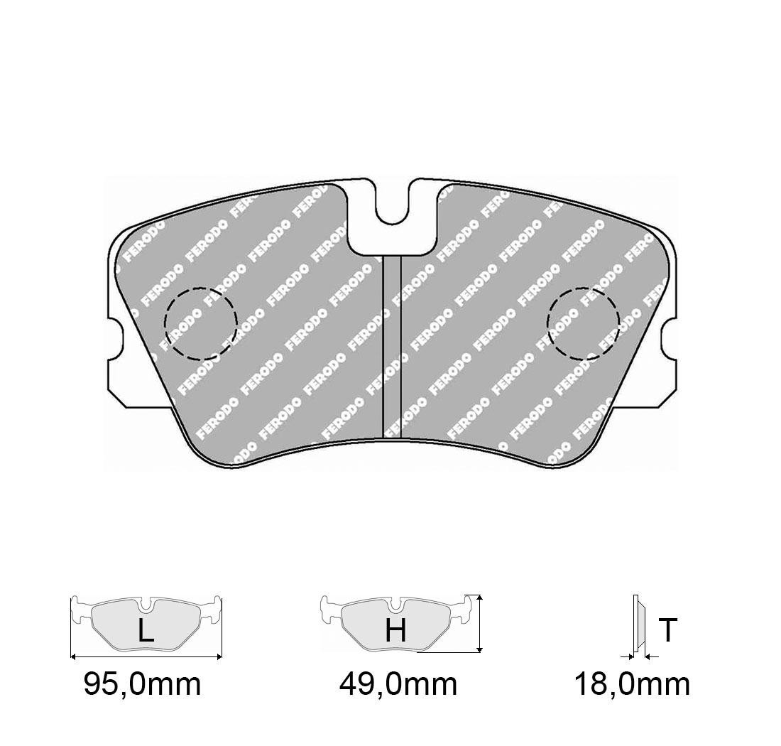 FERODO brake pads set