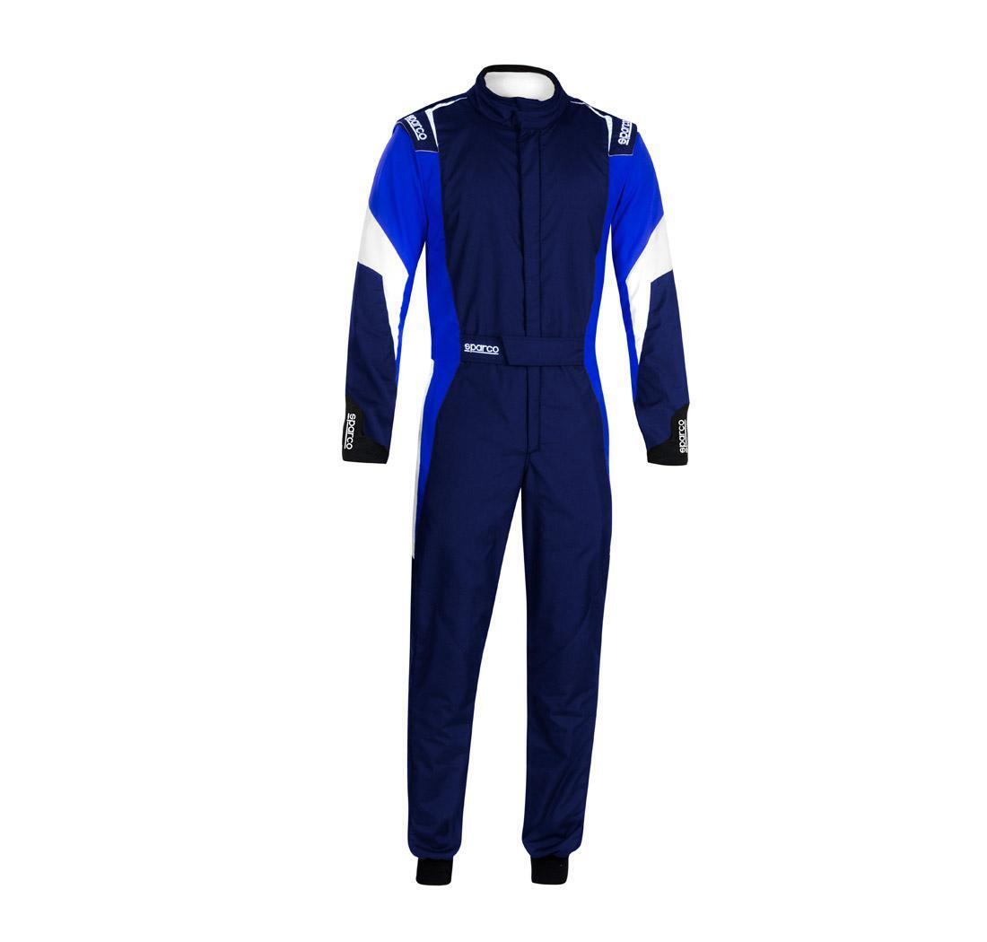 Sparco COMPETITION race suit - navy blue/blue- Size 48