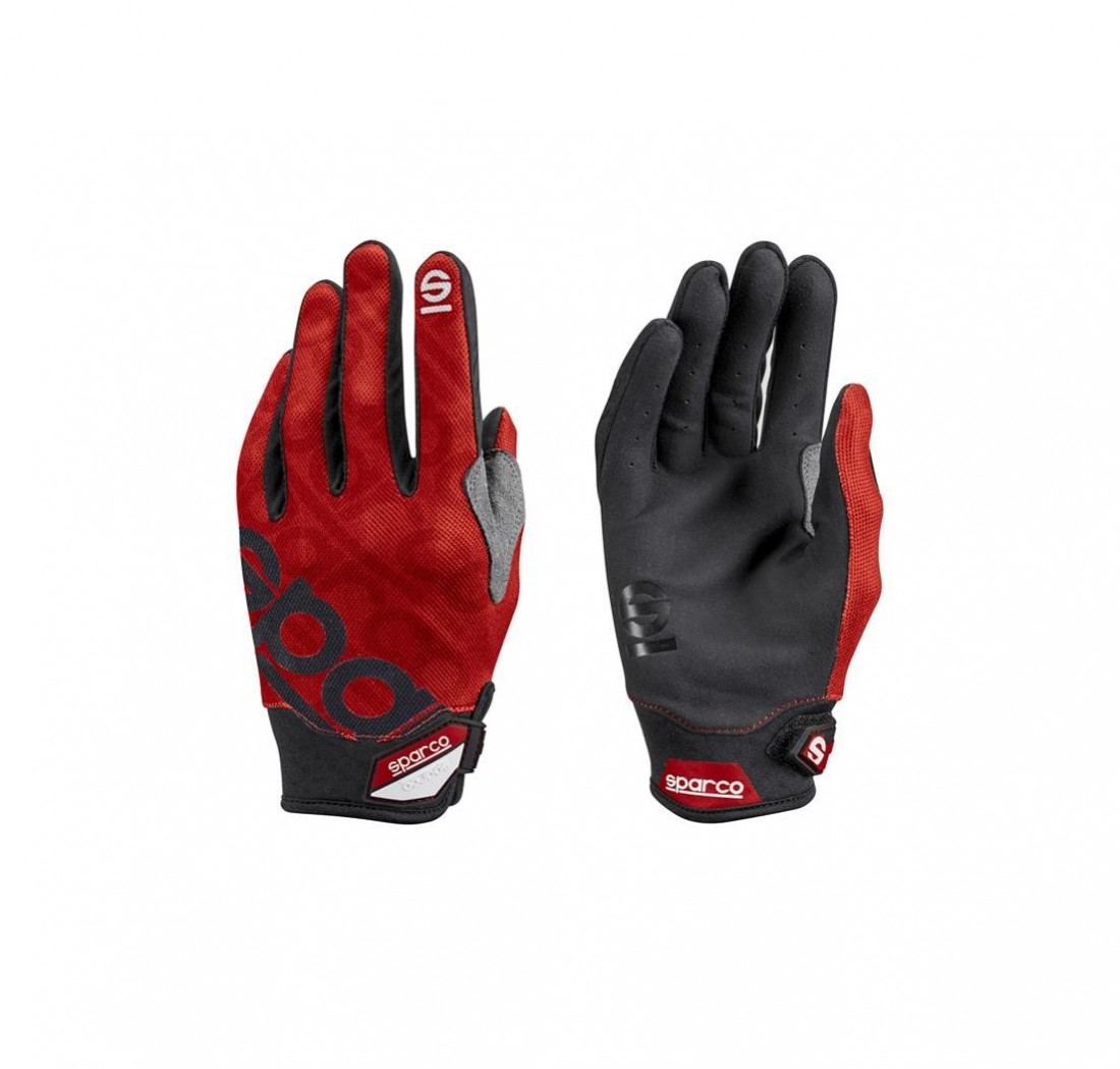 Gants Sparco mécano MECA III rouge - Taille L