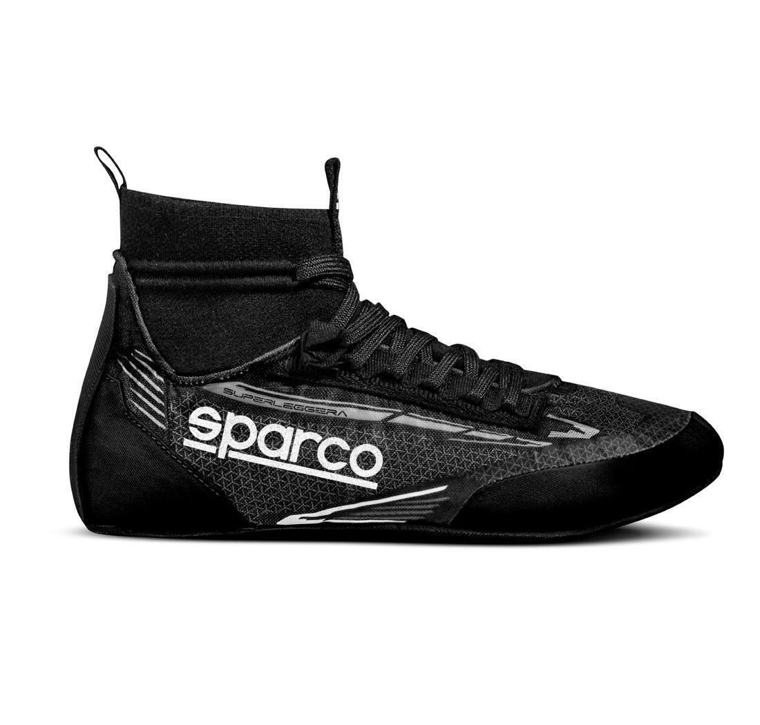 Sparco race shoes SUPERLEGGERA, black/white - Size 37