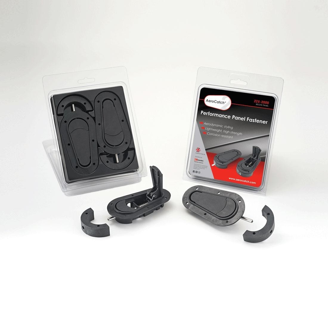 Kit de montaje empotrado AeroCatch 2 - negro