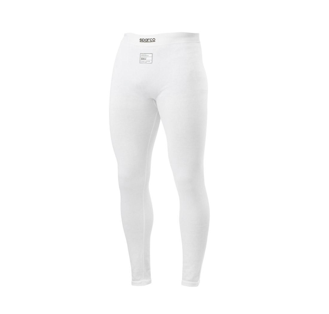 Calzoncillos largos ignífugos RW-7 de Sparco, blanco, talla M/L