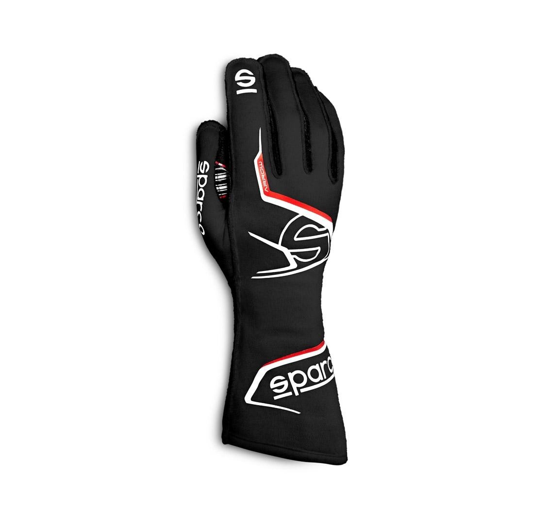 black racing gloves