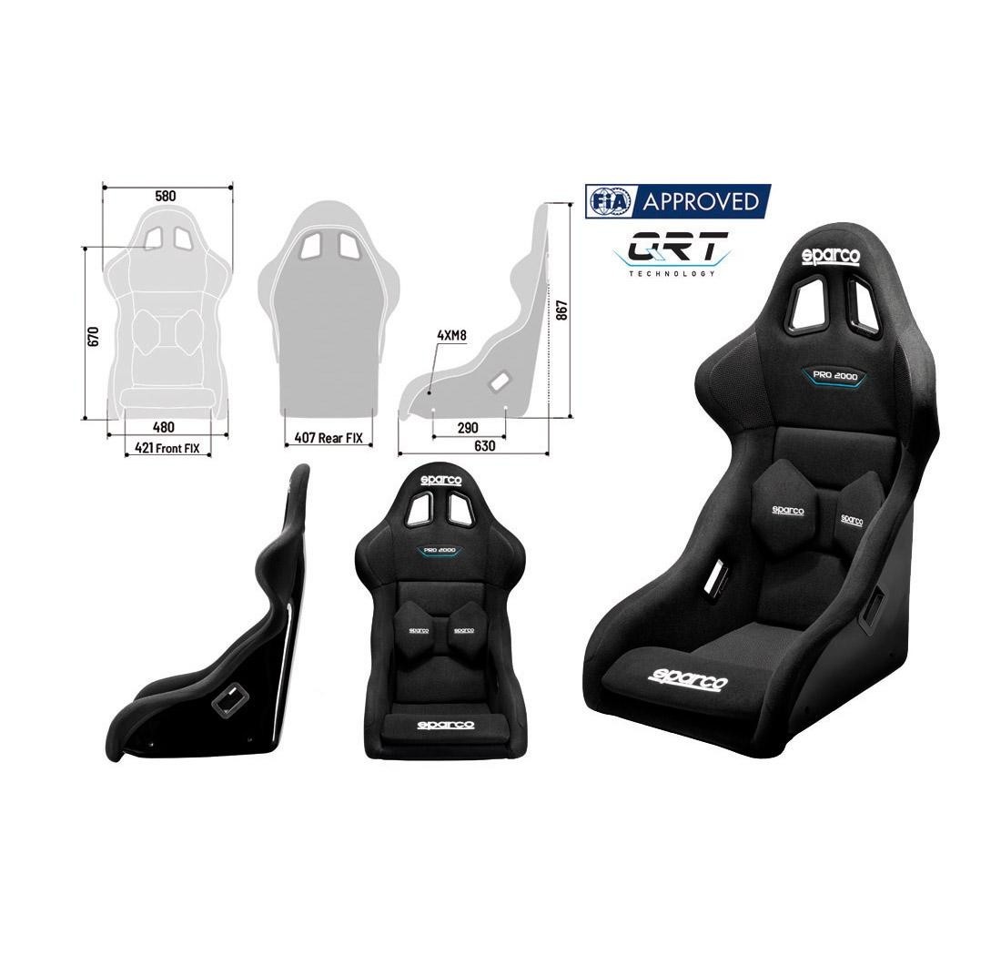 Seats SPARCO PRO 2000 QRT Seats SPARCO PRO 2000 QRT