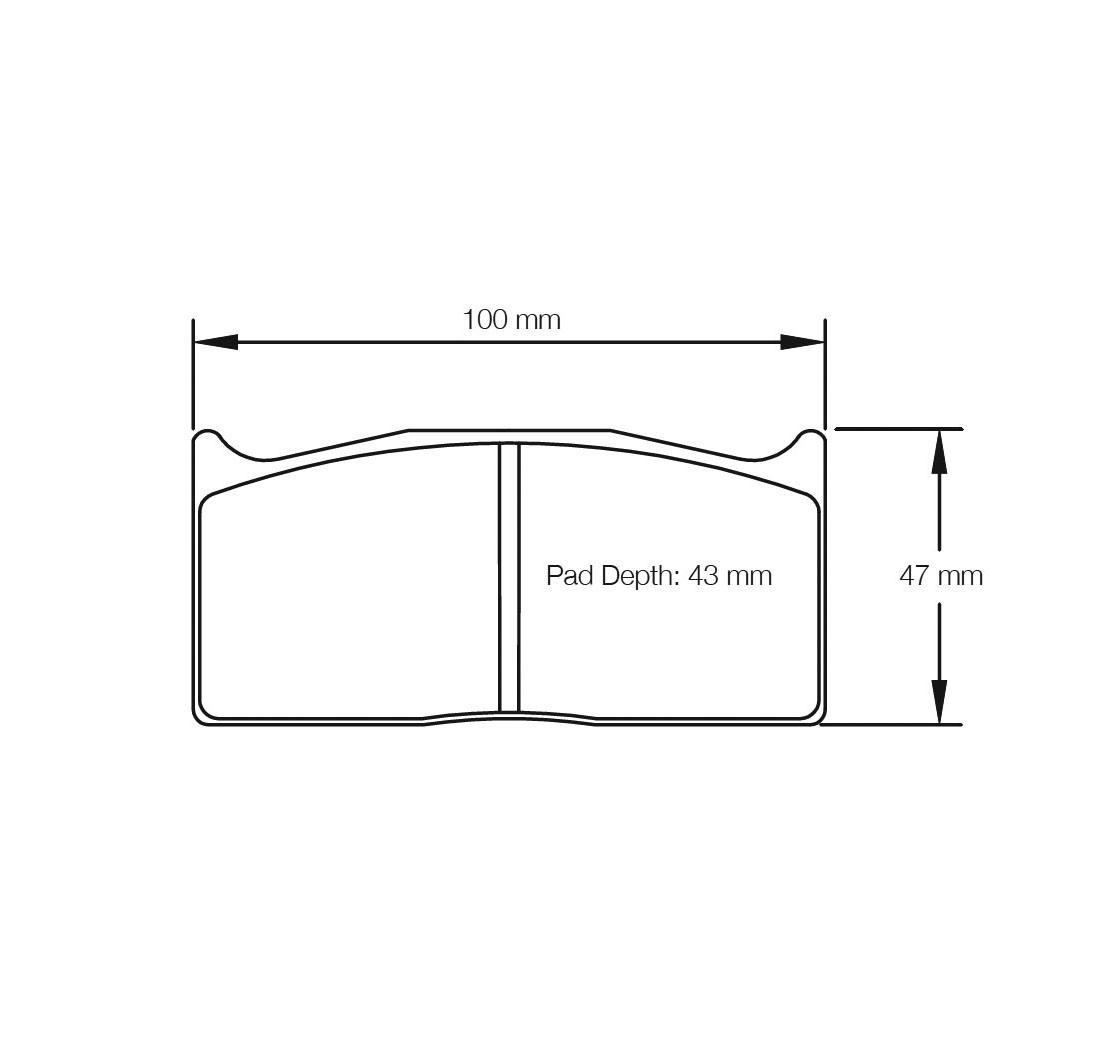 Brake Pads PAGID FRP1079 Model