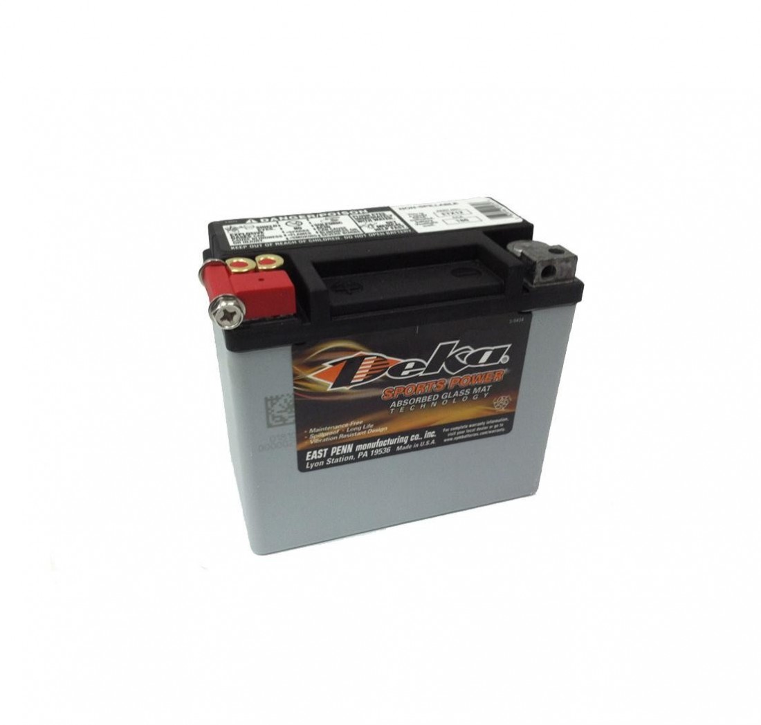 Deka Power Sport ETX 12 Battery - 12V