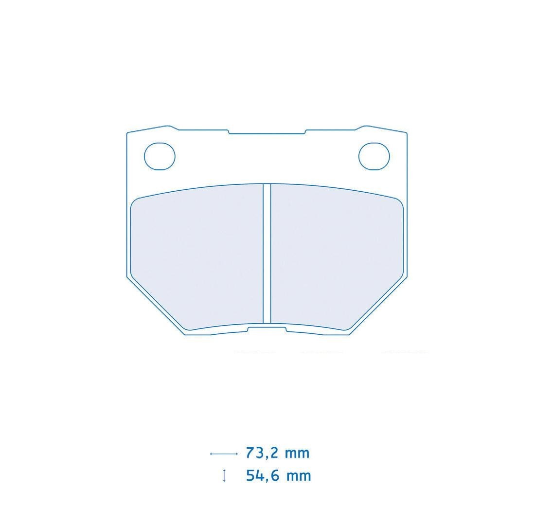 Pastiglie Freno CARBONE LORRAINE Modello FCP1372
