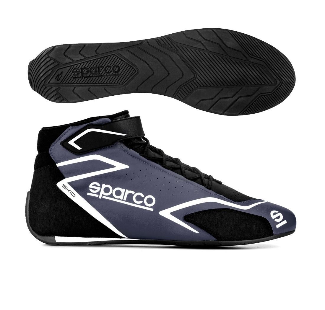 Sparco race shoes SKID, grey/black - Size 37