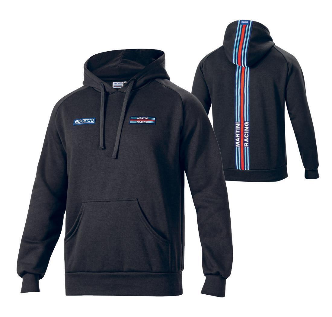 Sweatshirts SPARCO HOODIE BIG STRIPES Martini Racing