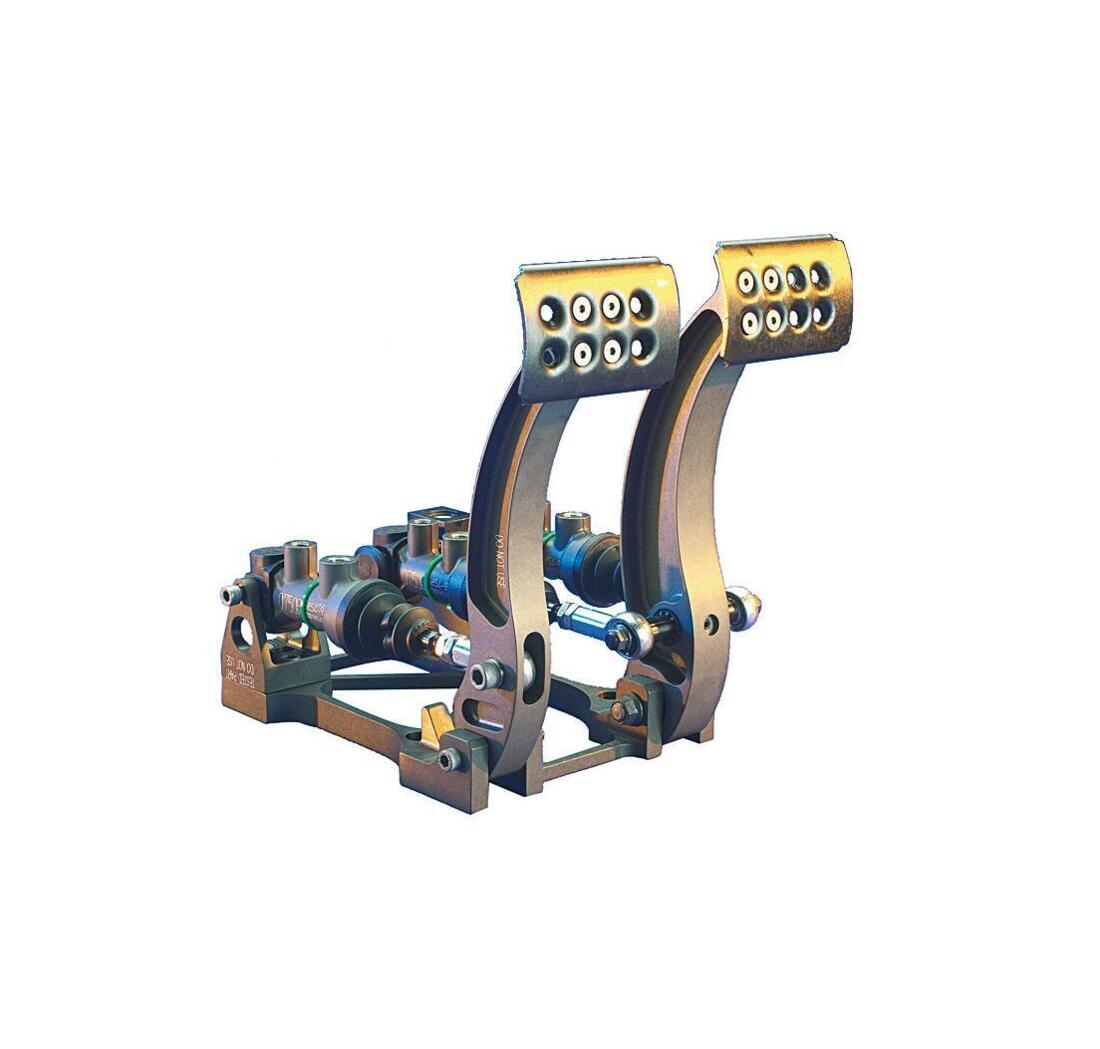 Pedalier 2 pedals (frein et embrayage) montage plancher