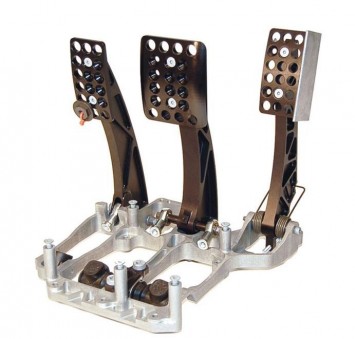 3 pedals floor mount Pedal box