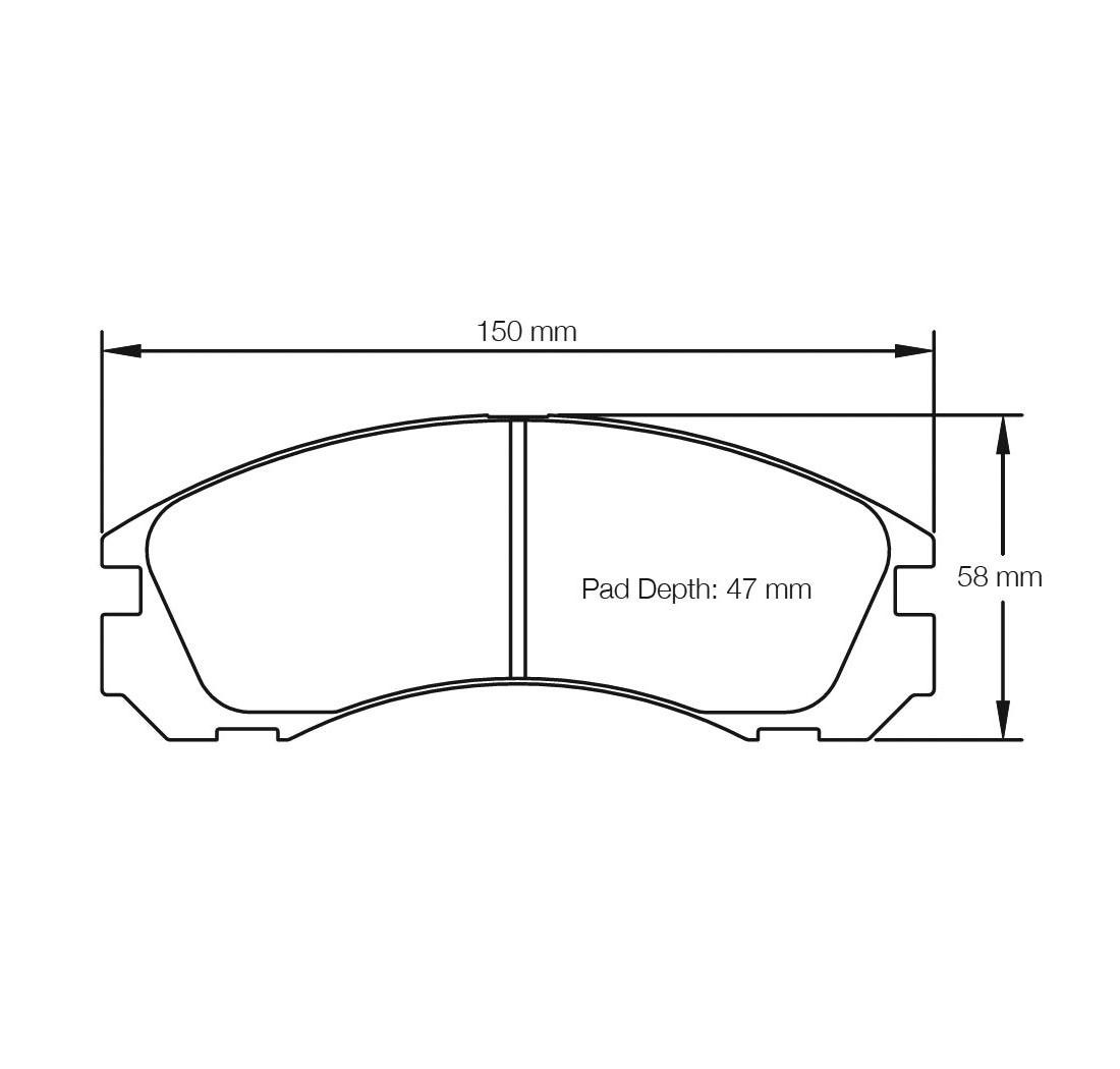 4 brake pads set - PAGID