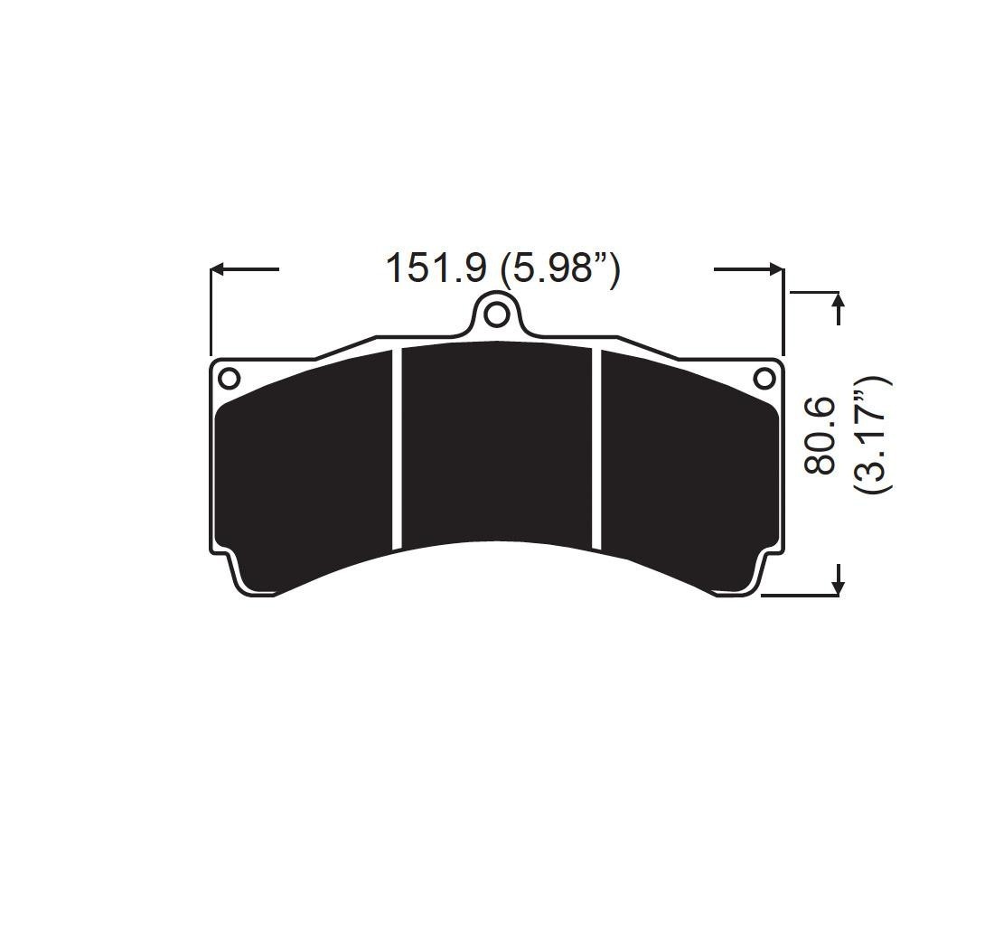 Pastiglie Freno AP RACING Modello FRP3054
