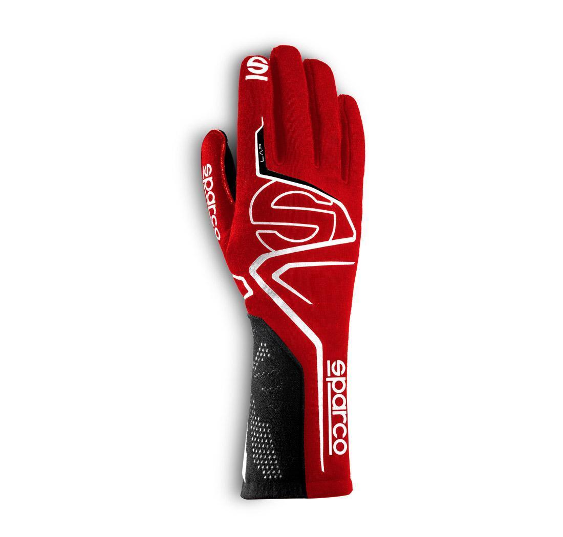 Guantes Sparco LAP 2022 rojo/negro - tamaño 07