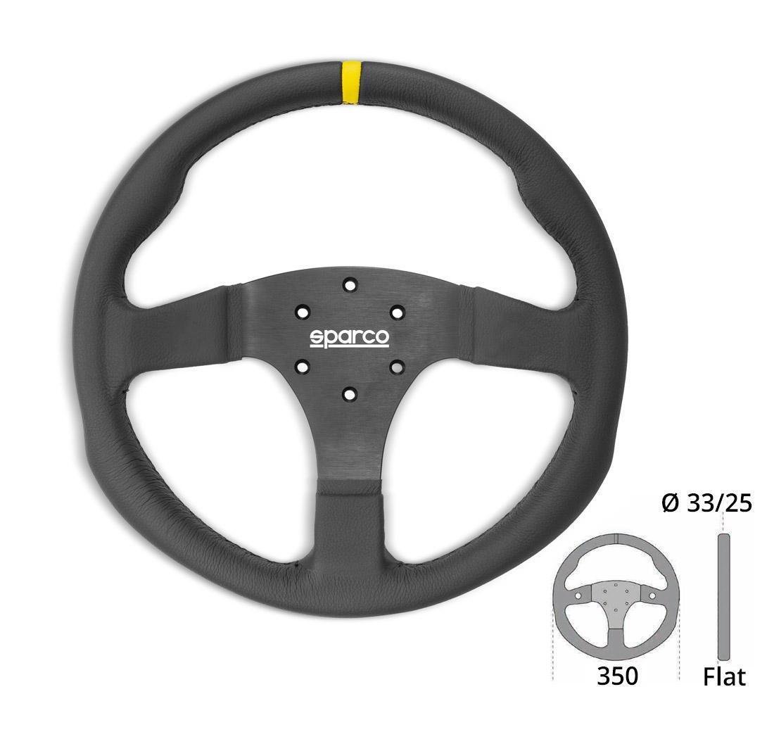 Sparco steering wheel R 350 - Leather