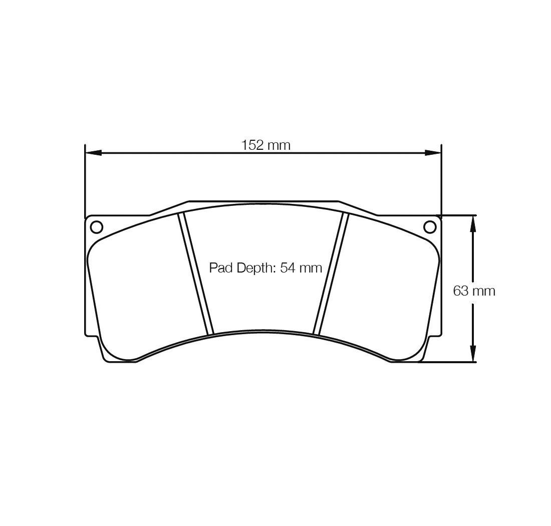 4 brake pads set - PAGID