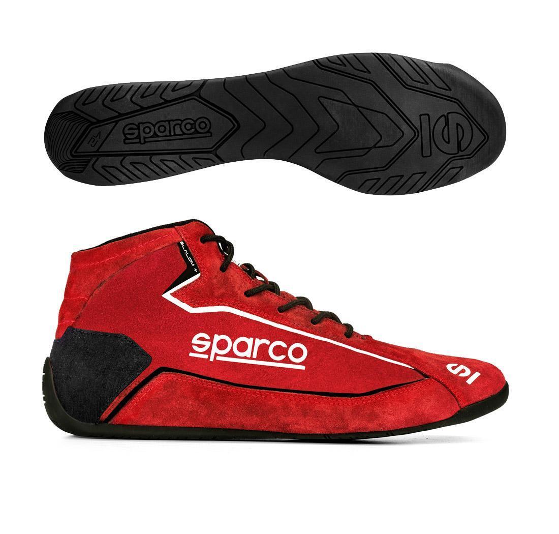 FIA Approved Race Boots Red UK 13 Sparco Slalom Eur 48