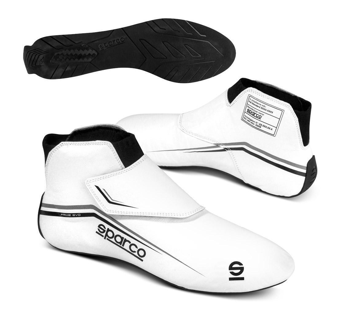 Sparco race shoes PRIME EVO 2022, white - Size 37