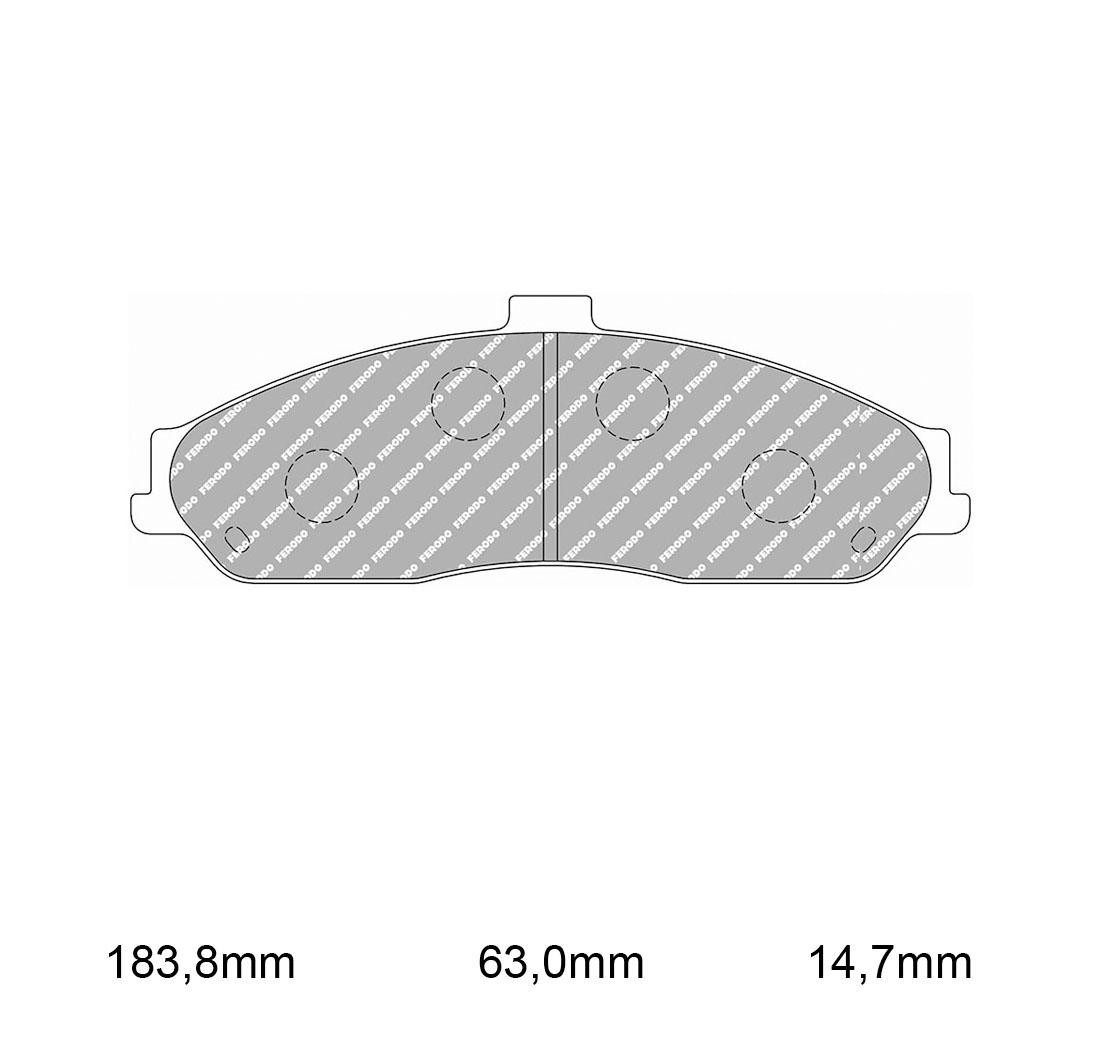 FERODO brake pads set