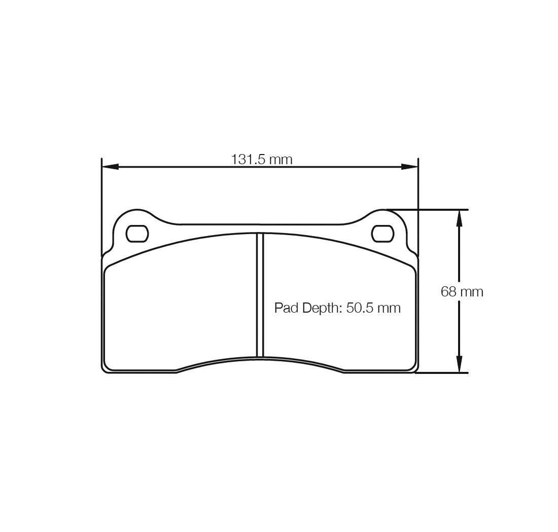 Brake Pads PAGID FCP1281 Model