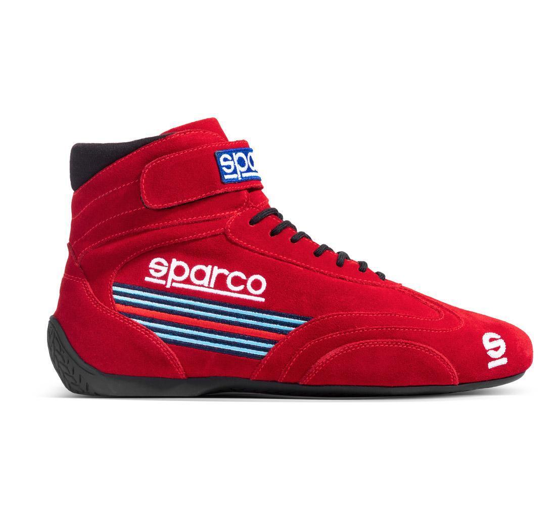 Botas TOP Martini Racing de Sparco, rojo, número 37