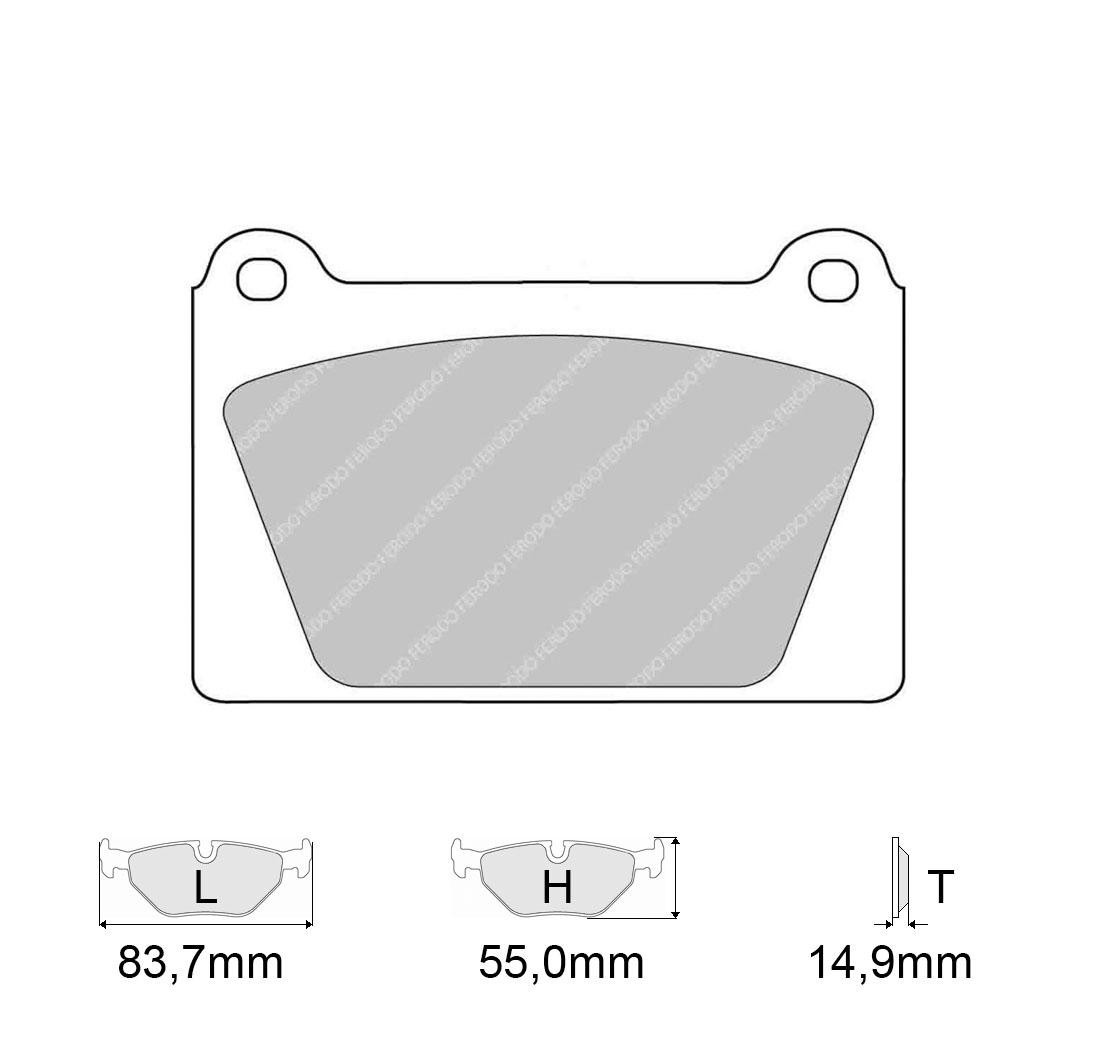 FERODO brake pads set