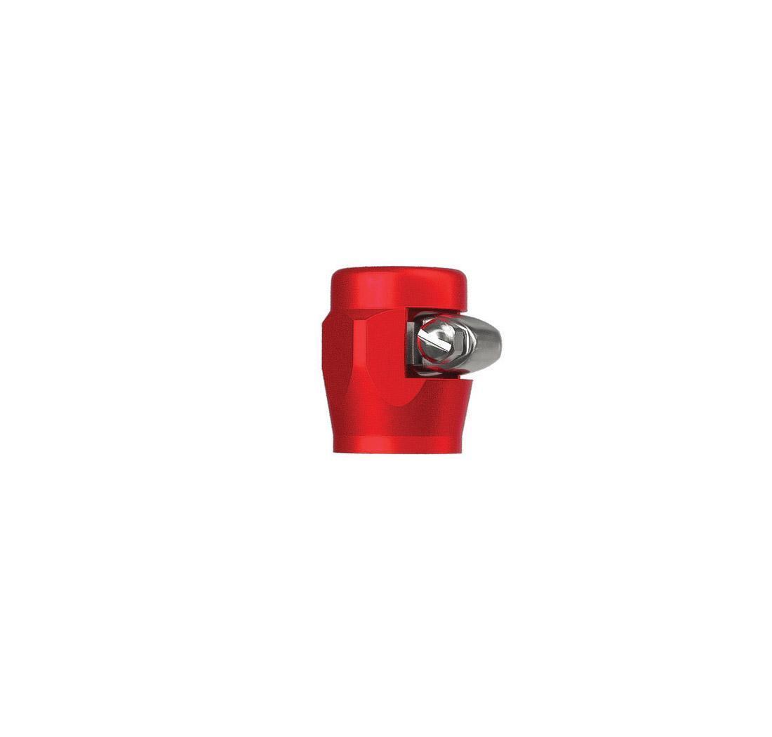 Rifinitore alluminio per tubi 200-04 - rosso