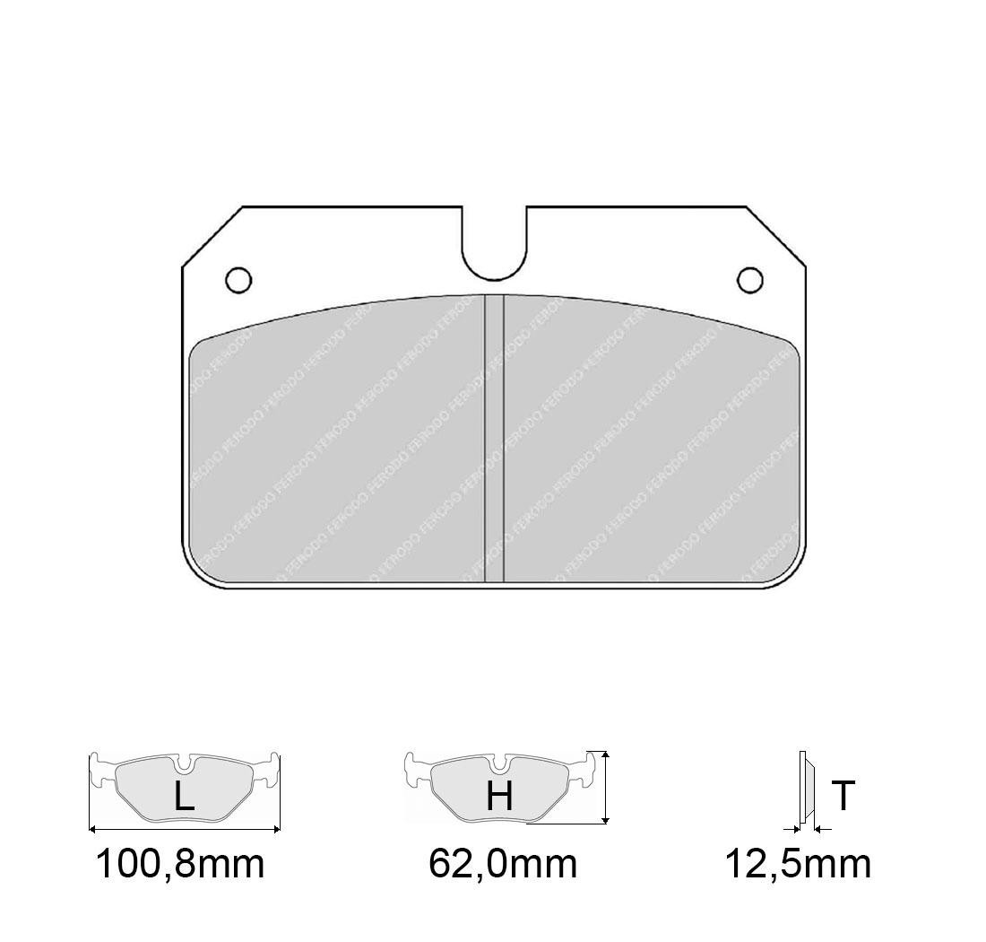 FERODO brake pads set