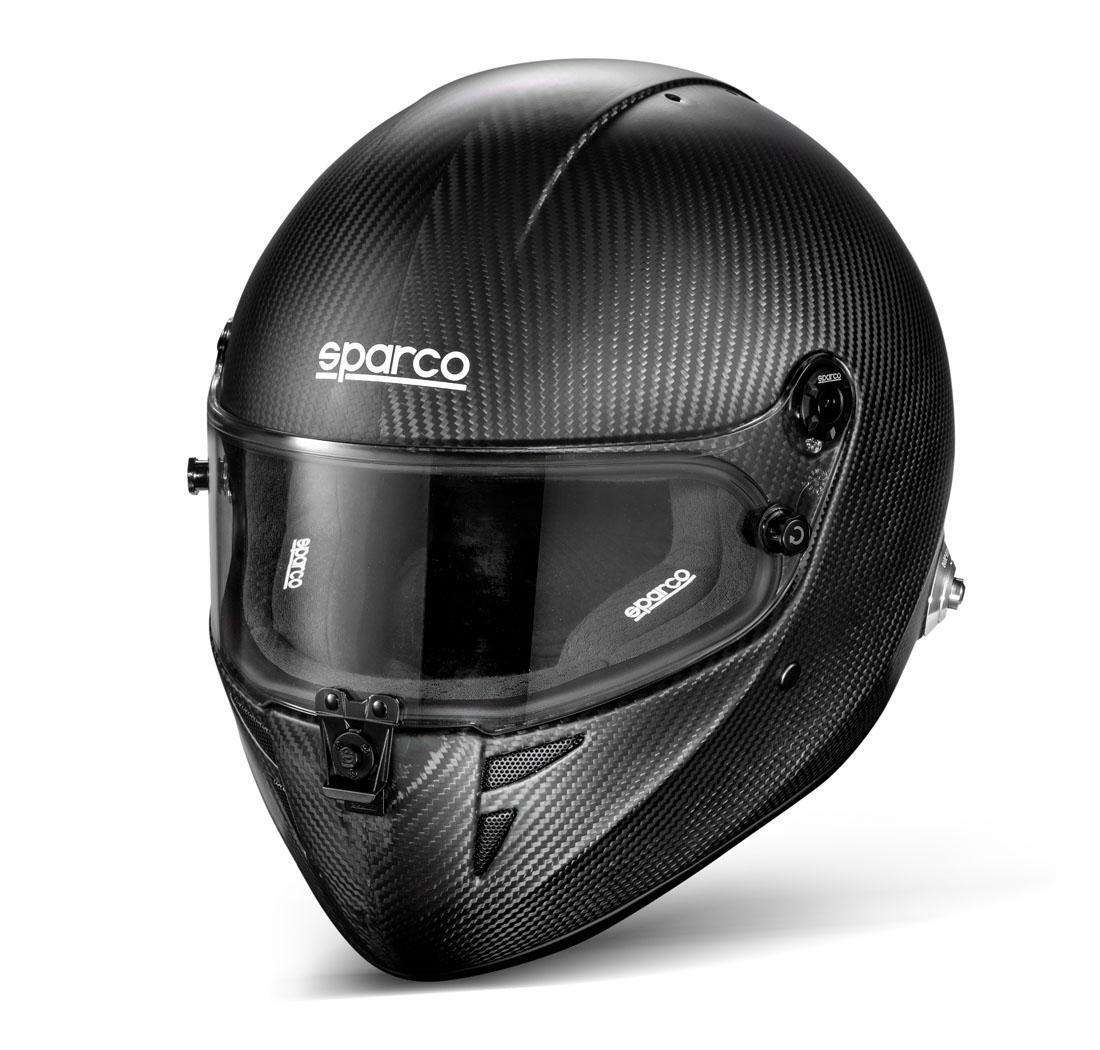 Casque STEALTH RF CARBON Sparco - taille L (60), noir intérieur noir