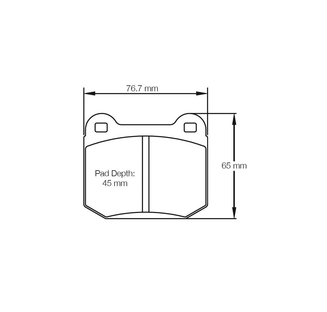 Brake Pads PAGID FCP1562 Model