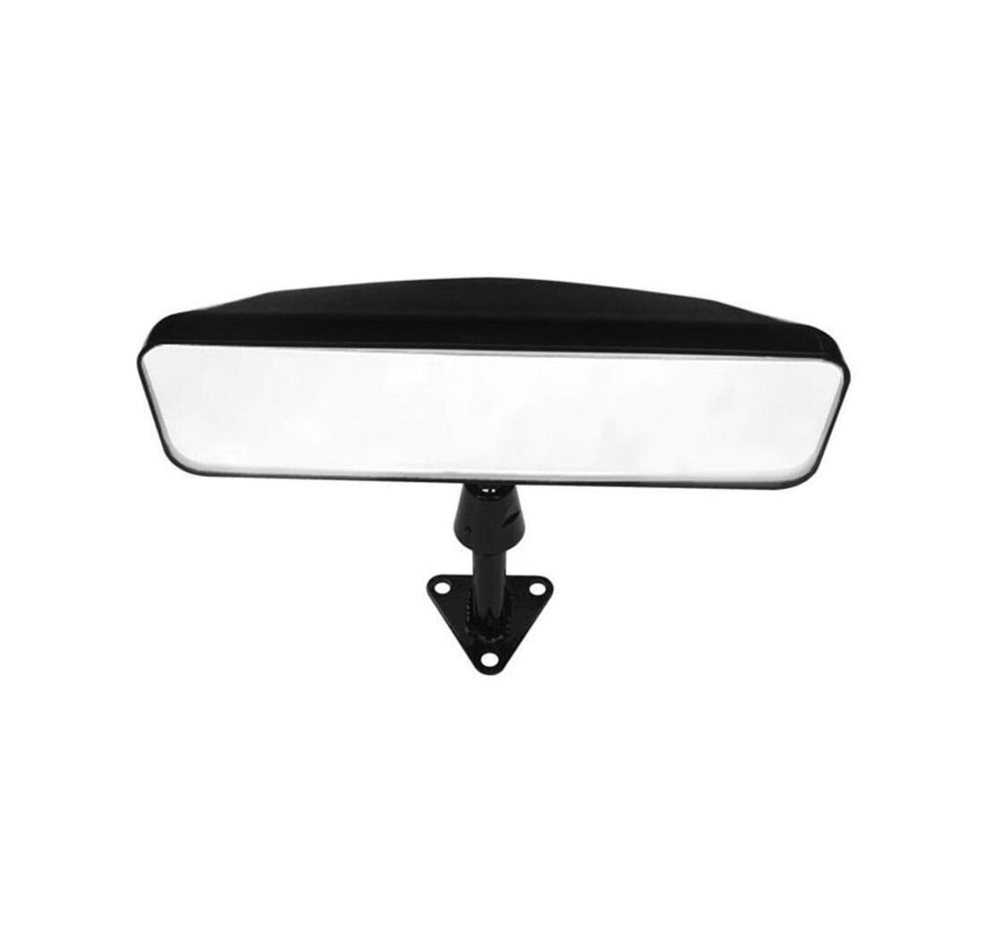 Sportscar Mirror - Centre Mount - Flat - Black-50mm Stem