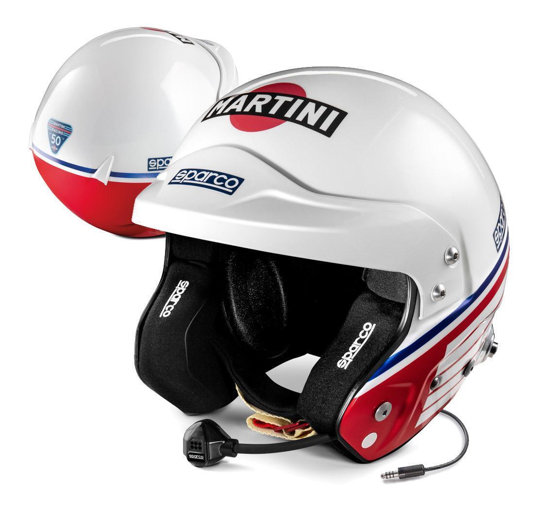 Casco RJ-i MARTINI RACING Sparco - Taglia XL (61), logo design