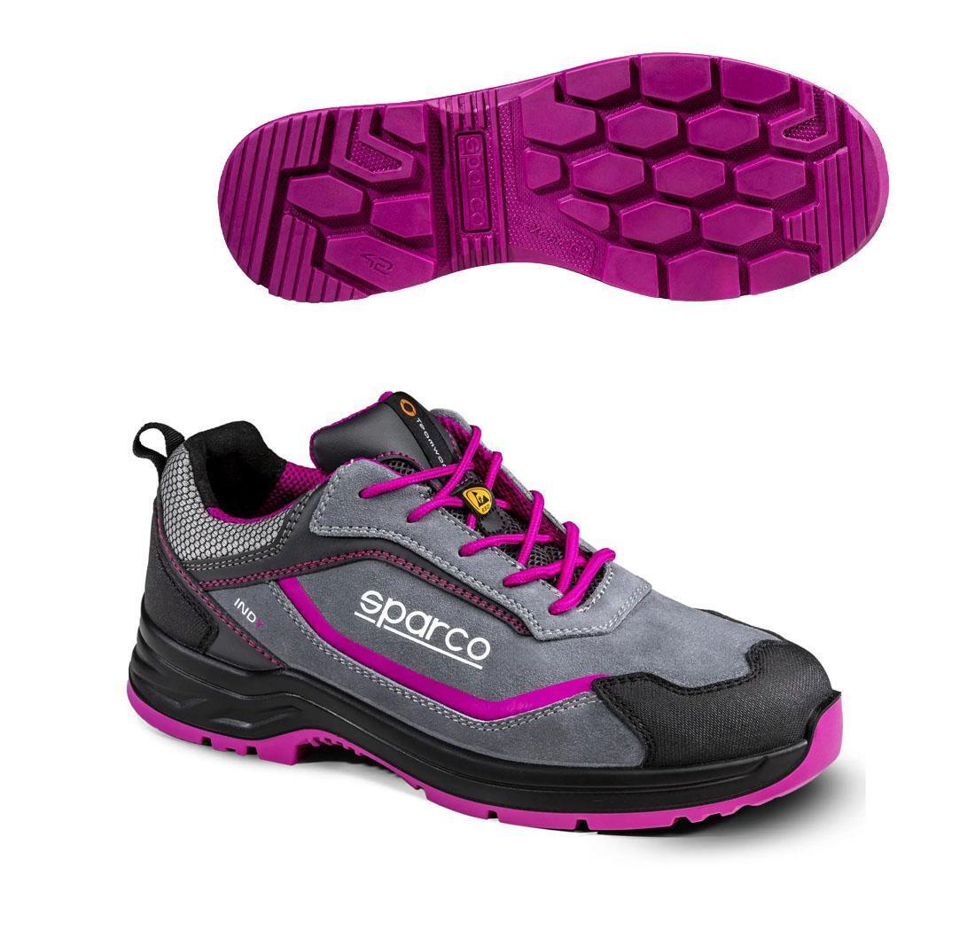 Chaussure de sécurité Sparco INDY S3S DANICA Gris fuchsia - 35