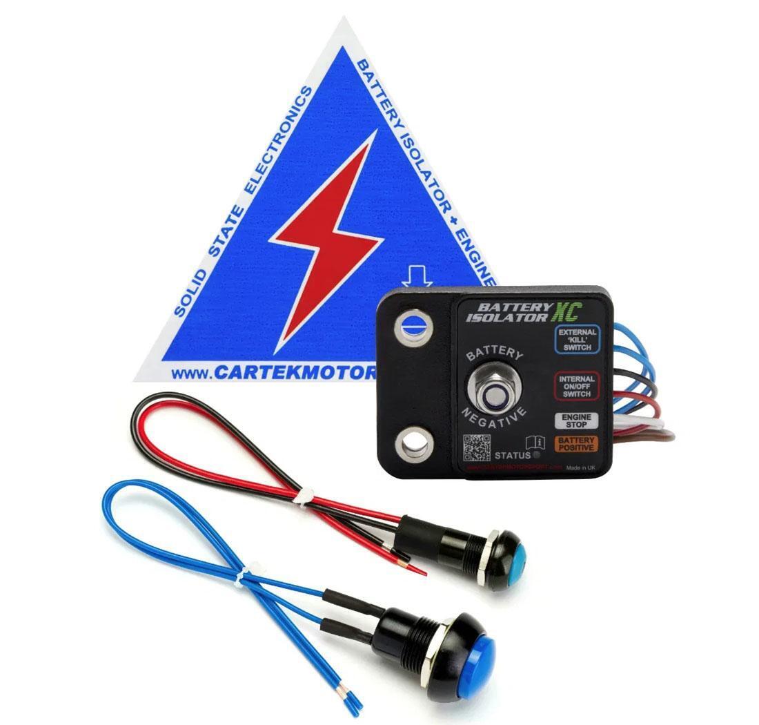 Kit de coupe-circuit électronique Cartek XS - Bleu