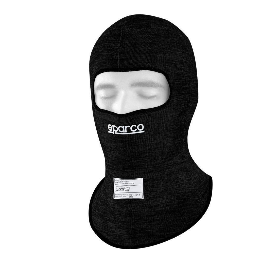 Pasamontañas abierto RW-10 SHIELD PRO de Sparco, negro, talla única