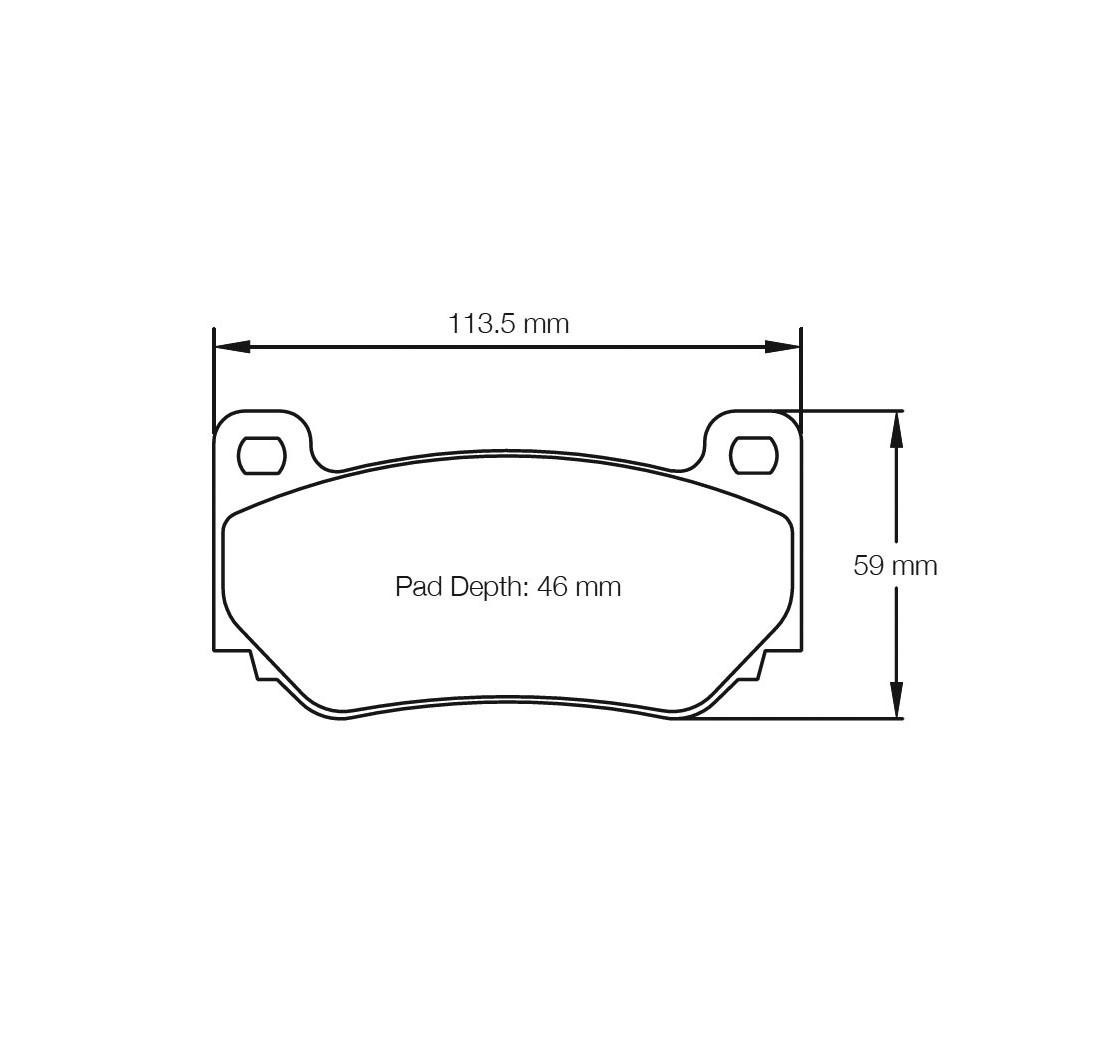 Brake Pads PAGID FRP3085 Model