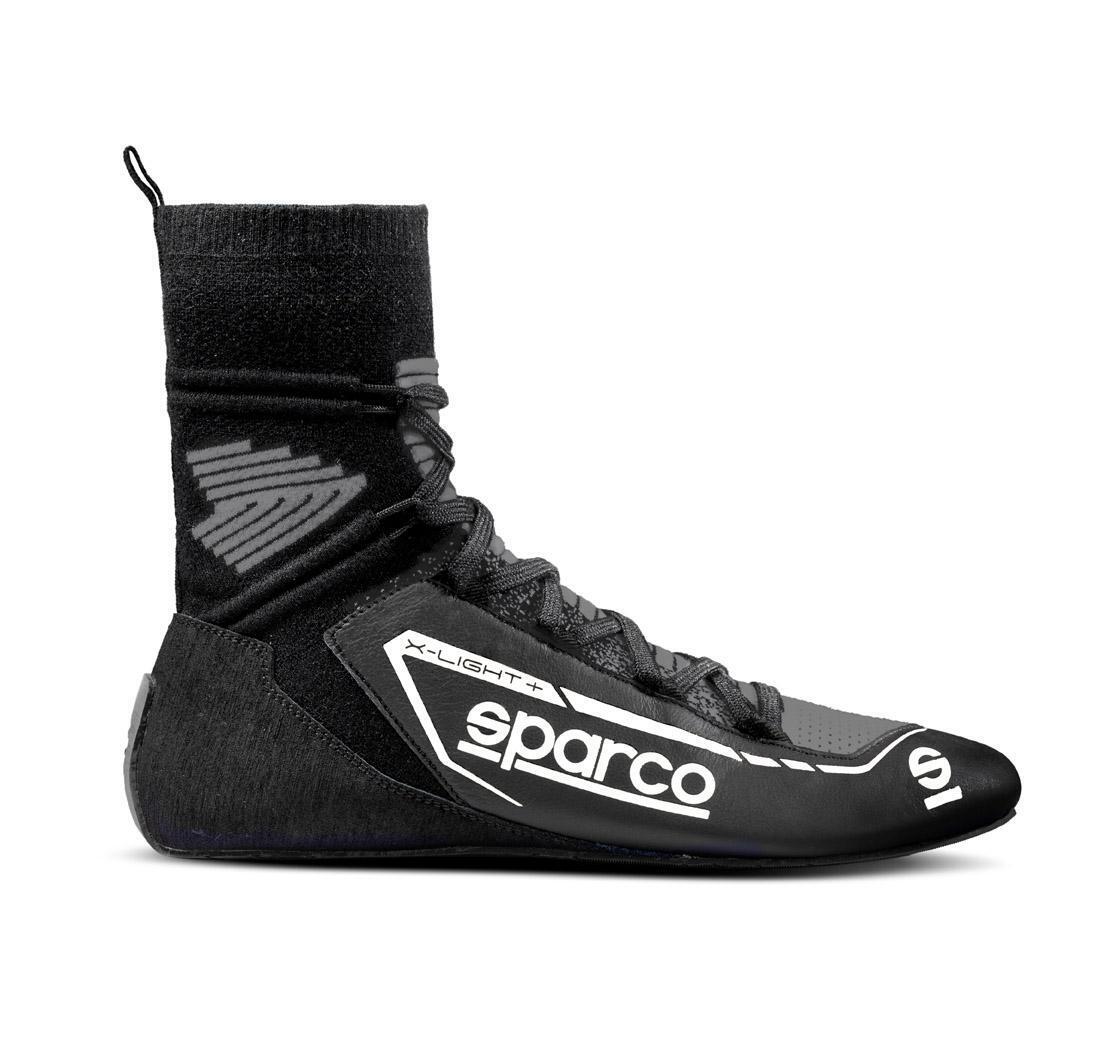 Sparco race shoes X-LIGHT+, black/white - Size 39