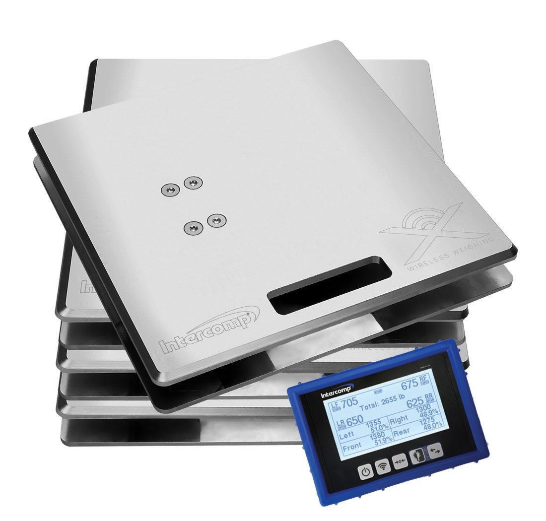 Kit Báscula de pesaje Intercomp SW700™ Wireless Expert Weigh XBT™ con indicador