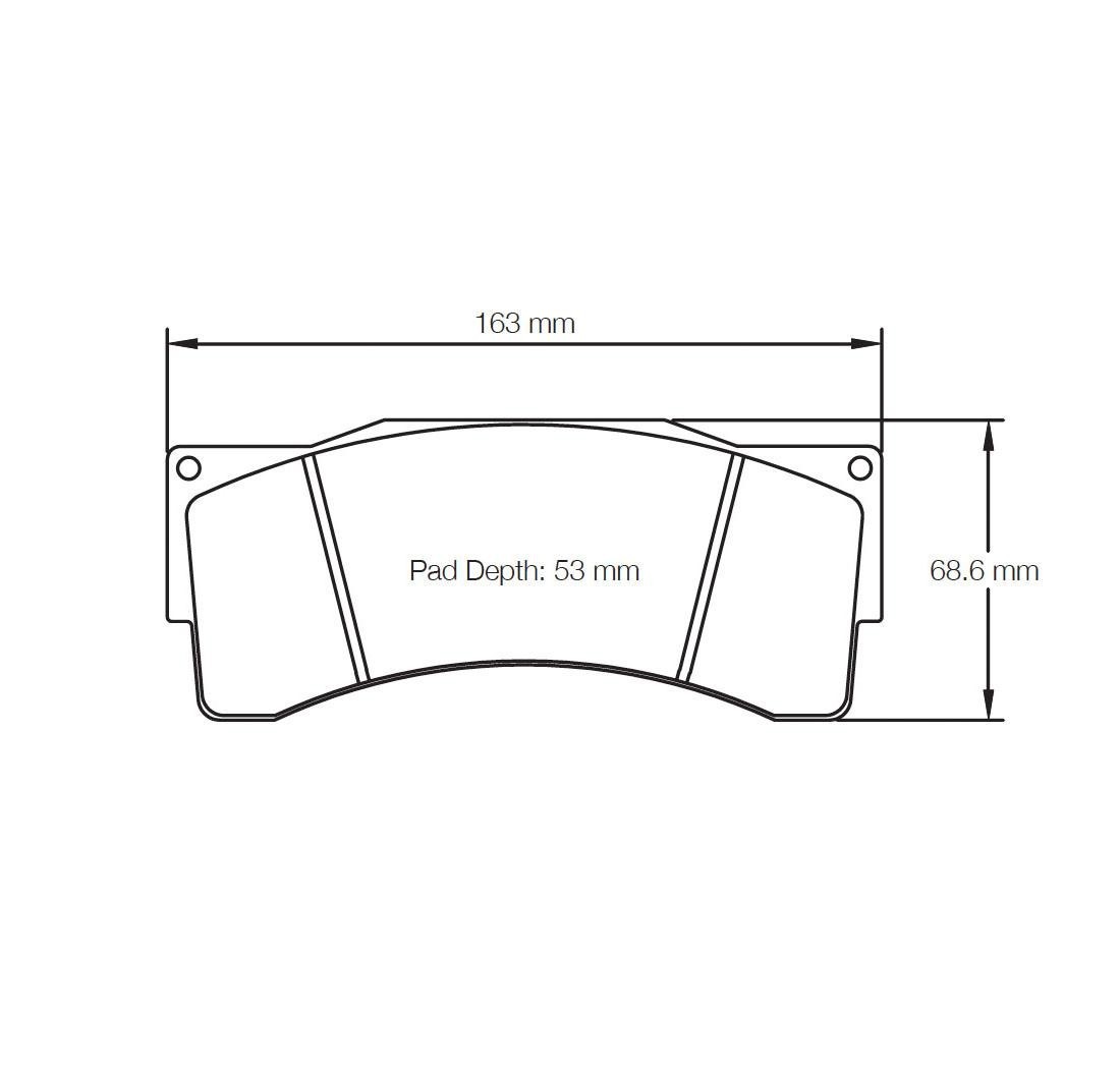 Pastillas de freno PAGID Modelo FRP3039