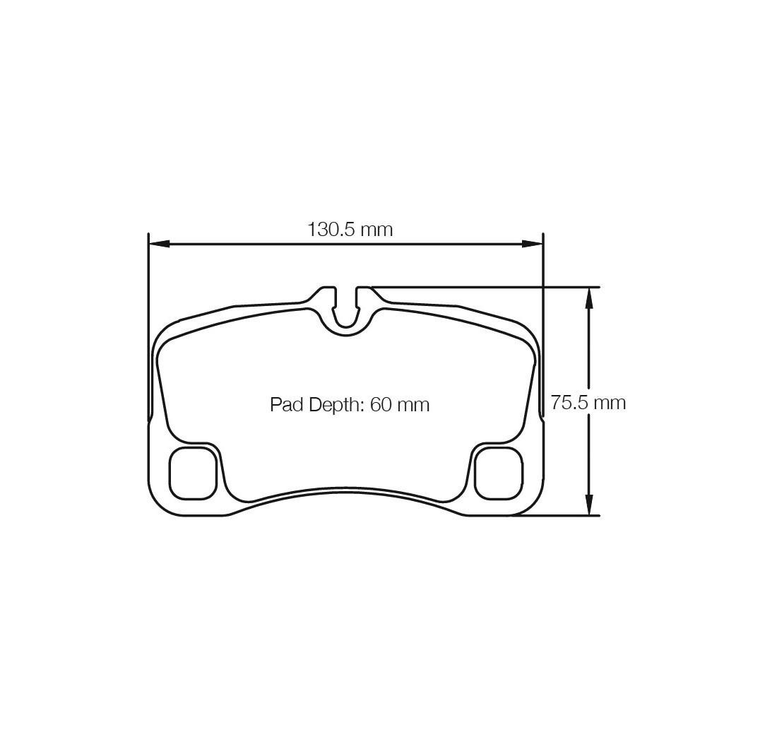 Pastillas de freno PAGID Modelo FRP3095